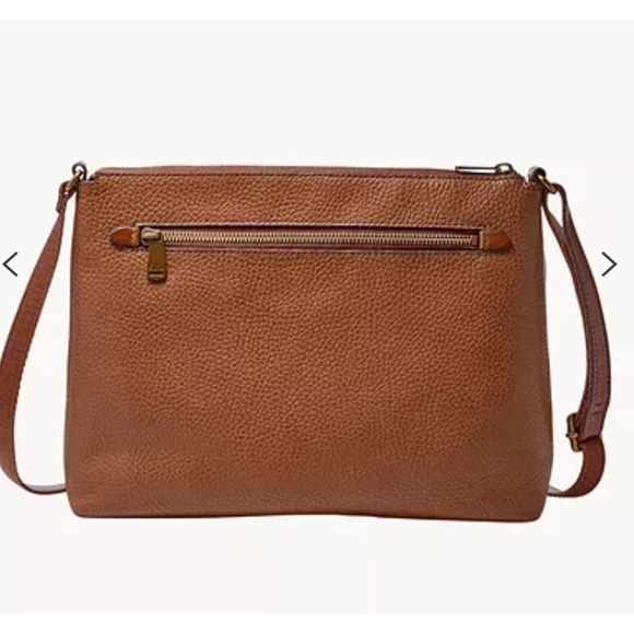 Fossil Kinley Crossbody Brown Leather Bag - Picture 4 of 17